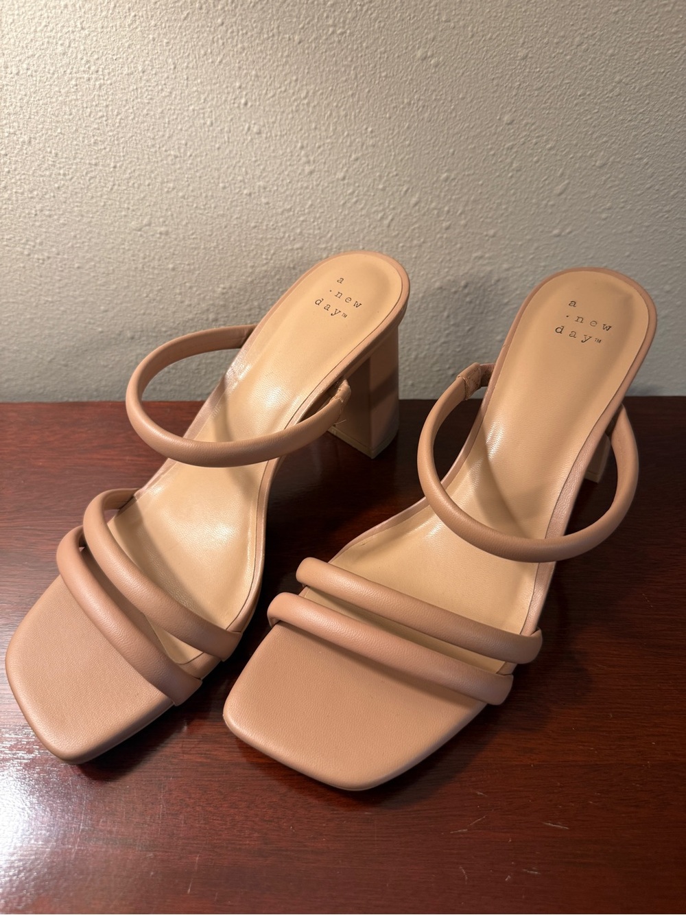 A New Day Strappy Block Heels